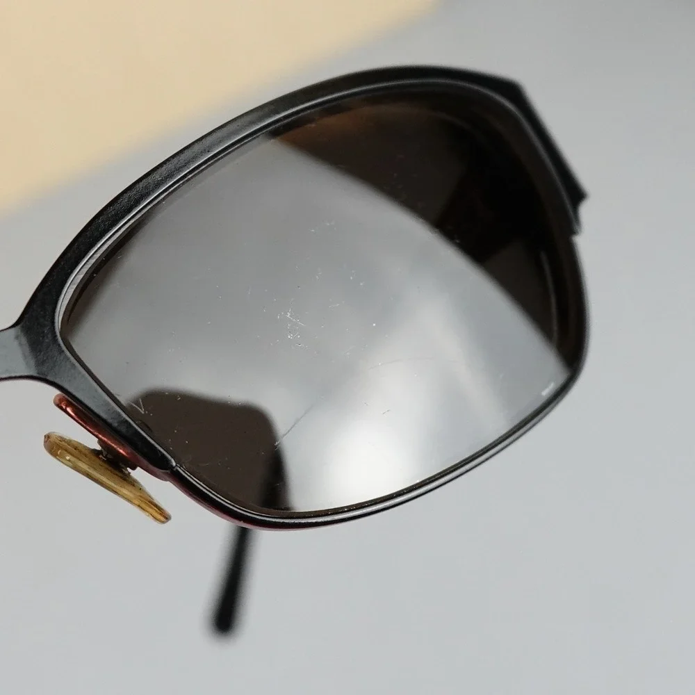 Guess Eyeglasses Womens GU2329 BLK Metal Black Red Frames 52-16-135